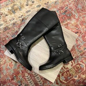Lauren Ralph Lauren Black Savion Boots